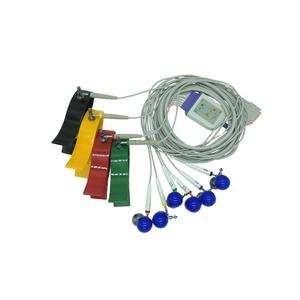 Herbruikbare Volwassen/Kind Ecg Ekg Kabelmonitor 6 Stuks/Eenheid Elektrische Stroombron Zuig Elektroden - Product Image 3