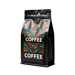 Bolsas de café con cierre hermético, resistentes a la humedad, con logo personalizado impreso, para envasado de 100g, 250g y 500g - Product Image 1