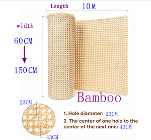 Decoración del Hogar Multifuncional de Diseño Art Deco Hecha a Mano con Macramé de Bambú Ecológico de 40 Pulgadas y 100 CM, la Más Vendida al por Mayor de Fábrica - Product Image 6