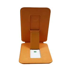 Custodia a portafoglio con magnete forte per telefono in pelle a portafoglio con custodia magnetica per scrivania porta carte per iPhone 16 15 14 ProMax - Product Image 3