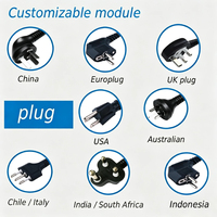 Prises de courant personnalisables pour bureau à domicile Interface multimédia haute définition Couvercle coulissant manuel USB RJ45 Socket Socket