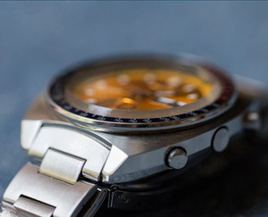 Reloj Mecánico Automático de Lujo Marca Pogue con Bisel <span class=keywords><strong>Pepsi</strong></span>, Cronógrafo, Reloj Vintage Raro para Hombre - Product Image 3