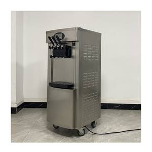 เครื่องทำไอศกรีมสามรสชาติโต๊ะขนมขบเคี้ยวเชิงพาณิชย์เครื่องทำไอศครีมขนาดเล็กพกพาสะดวกใช้ในบ้าน - Product Image 6