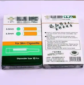 Embouts de filtre ronds jetables en plastique pour cigarettes, vente directe d'usine pour accessoires de filtre en gros - Product Image 6