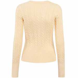 <span class=keywords><strong>Cardigan</strong></span> da <span class=keywords><strong>Donna</strong></span> con <span class=keywords><strong>Zip</strong></span> e Collo Tondo, Tinta Unita Maculata, Casual e Alla Moda - Product Image 5