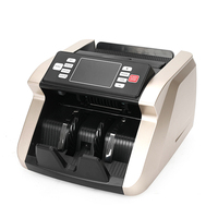 Compteur de billets UN-19, machine de comptage de billets de banque, détection de contrefaçon MG UV IR, nouveau design, machine de comptage de devises