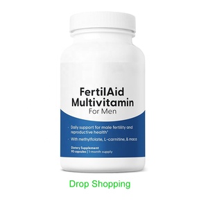 Cápsulas FertilAid para la <span class=keywords><strong>Fertilidad</strong></span> Masculina, Suplementos Dietéticos Multivitamínicos para la Salud y la <span class=keywords><strong>Fertilidad</strong></span>, Envío Directo de Fábrica - Product Image 1