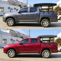 Support de barres de toit en aluminium réglable en hauteur et en largeur pour pick-up BYD Shark Great Wall POER, fixation universelle sans perçage