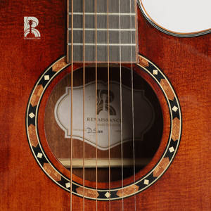 Guitarra Acústica DG01 ROMANTICISM, Gran Venta, para Principiantes, Fabricada en China, Alta Calidad, Abeto Macizo y Caoba - Product Image 3