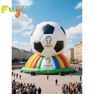 カスタム屋外広告巨大インフレータブルサッカーイベントインフレータブルサッカープロモーションデジタル印刷3年保証 - Product Image 2