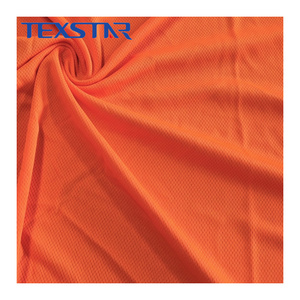 Huỳnh quang màu vàng huỳnh quang màu cam birdeye lưới vải Interlock vải 150Gsm - Product Image 2