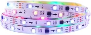 <span class=keywords><strong>CE</strong></span> ROHS kỹ thuật số địa chỉ RGB Giấc Mơ Màu ws2811 SMD5050 60Led RGB LED Strip - Product Image 3