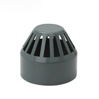 Produit à succès en usine, 50-110, bouchon de ventilation en plastique PVC, tuyau d'alimentation en eau, raccords de tuyauterie