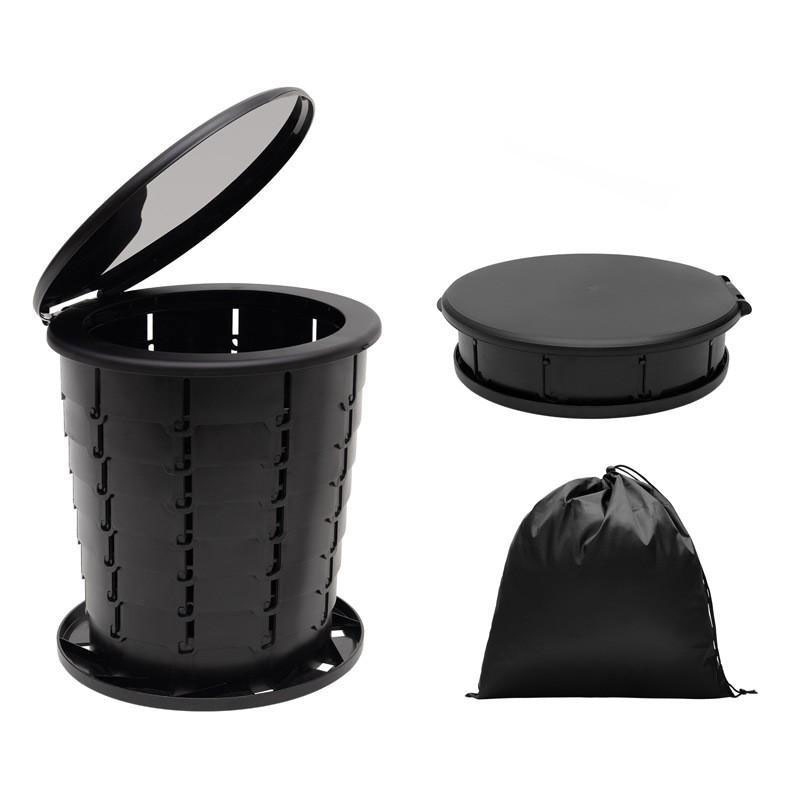 Folding toilet