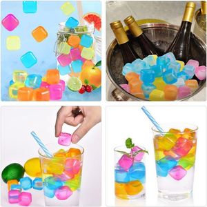 24 pièces de glaçons réutilisables en plastique à refroidissement rapide pour bars et fêtes, nouveau design coloré - Product Image 4