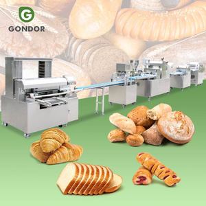 Ligne de production complète de matériel de boulangerie pour la fabrication de pain, avec machine à pétrir le pain blanc, pour la transformation alimentaire - Product Image 1