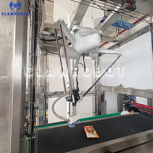 Robot Delta CLAWROBOT de 4 Ejes y 8 KG para Línea de Transporte, Clasificación de Carga Pesada para Envasado de Alimentos y Bebidas, Productos Químicos Diarios y Paletización - Product Image 3