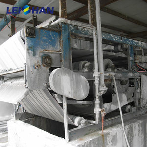 Nhà máy giấy chất thải giấy bột giấy tái chế thiết bị vành đai Báo Chí Lọc bùn máy khử nước - Product Image 3