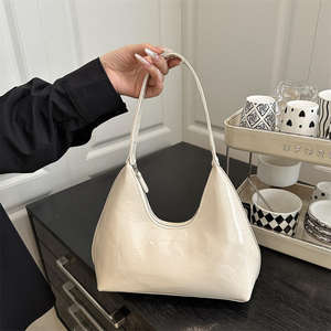 กระเป๋าหนัง PU ทรงพระจันทร์เสี้ยวแบบซิปสำหรับผู้หญิง ปี 2026 กระเป๋าสะพายไหล่แฟชั่นเกาหลี - Product Image 2