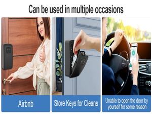 Caja de Seguridad con Cerradura de Huella Digital para Colgar en la Puerta, sin Llave, para Hotel, Inmobiliarias, Autos, Hogar, Montada en la Pared - Product Image 4