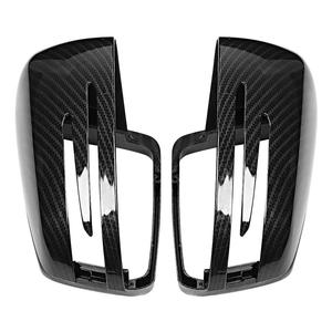 Cubiertas de Espejos para Mercedes-Benz Clase S, Clase E, Clase C W212 W204 W221, Estilo Fibra de Carbono, ABS, Juego Completo - Product Image 5