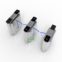 Barrière de porte à battant rétractable en acier inoxydable 304