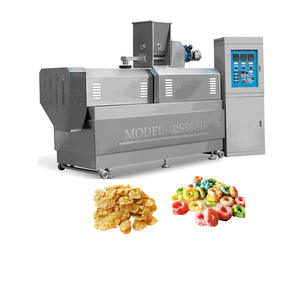 Machine automatique à vis jumelle d'extrudeuse de casse-croûte de bouffée de maïs ligne de production de collations de maïs faisant des machines - Product Image 1