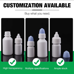 Tùy Chỉnh Trắng <span class=keywords><strong>LDPE</strong></span> Nhựa Drop Shipping Dầu Lỏng Bóp Dropper <span class=keywords><strong>Container</strong></span> Cho Y Học Sử Dụng - Product Image 2