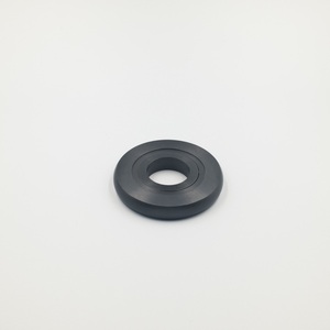 Antistatic UHMWPE Glass Transfer Roller Static Dissipative Wheel for Cleanroom Wet Process Line - Product Image 3