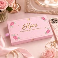 Boîte d'emballage personnalisée pour téléphone portable en papier kraft, type tiroir, en carton blanc