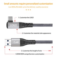 Cable de datos para Oculus Quest 2 1 VR, Cable de 20 pies y 6M de largo USB 3,2 Gen1 tipo C VR