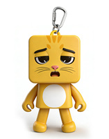 HoneyWait Swing Robot Speaker Mini Portabel Bentuk Hewan Kartun Lucu Gantungan Kunci Hadiah Hebat Untuk Perjalanan Luar Ruangan
