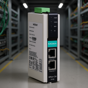 Moxa NPort IA-5150-T Servidor de Dispositivos Ethernet, Módulo de Comunicación Industrial, Hecho en Taiwán - Product Image 3