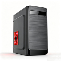 Boîtier PC OEM Meway Micro-ATX Mini-ITX 350 mm petit format 4 emplacements PCI Châssis gaming à flux d'air maillé pour ordinateur de bureau en stock