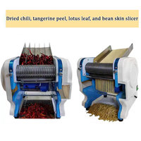 Déchiqueteuse de légumes commerciale Machine de coupe multifonctionnelle électrique poivre sec Tofu échalote varech coupe des aliments déchiquetage