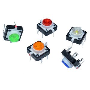 Interruptor táctil de iluminación de 12x12mm personalizable, interruptor de botón pulsador momentáneo, interruptores iluminados de inmersión de 6 pines con luces Led - Product Image 5