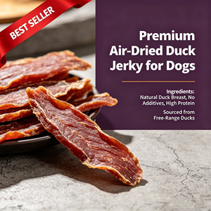 Tiras de Carne de Pato Secada al Aire Bajas en Alérgenos <span class=keywords><strong>para</strong></span> <span class=keywords><strong>Perros</strong></span>, Sin Granos, Alta Absorción, Premio Diario y Snack de Entrenamiento <span class=keywords><strong>para</strong></span> Mascotas - Product Image 3