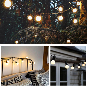Guirlande lumineuse LED intelligente et étanche à changement <span class=keywords><strong>de</strong></span> couleur RVB pour les décorations <span class=keywords><strong>de</strong></span> jardin <span class=keywords><strong>de</strong></span> camping <span class=keywords><strong>de</strong></span> Noël dans la cour extérieure - Product Image 5