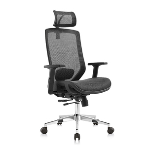 Chaise de bureau pour visiteurs Gestionnaire de conférence Conception de réunion élevée Patron Ordinateur Chaise réglable tournante arrière - Product Image 6