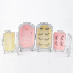 Hot Selling Geschenk boxen Mini Koffer Mini Gepäck Mini Box kann Lippenstift Wimpern und Süßigkeiten halten und so weiter