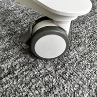 Pieds de table de bureau modernes avec roulettes verrouillables pour ordinateur, bureau d'étude, installation simple, vente en gros, Escritorio