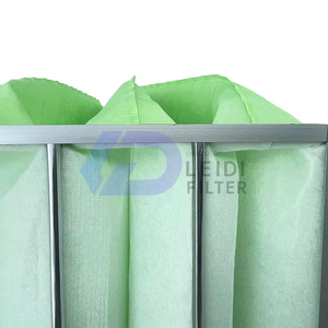 Mới đáng tin cậy <span class=keywords><strong>G4</strong></span> lớp 4P túi lọc Bộ lọc không khí yếu tố cho thương mại thông gió hiệu quả cao - Product Image 3