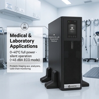 Vertiv ITA2 5KVA 6KVA 10KVA 16KVA 20KVA Tour en ligne monophasée/UPS monté en rack pour ordinateur/réseau