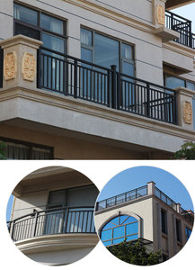 Hàng Rào Nhôm Ngang Chất Lượng Cao Lối Vào Sân Vườn Trang Trí Theo Yêu Cầu - Product Image 4