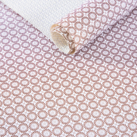 Serbaguna non-perekat Grid PVC Liner - Non-Slip rak & alas laci pola lucu desain PVC Non-Slip rak Liner