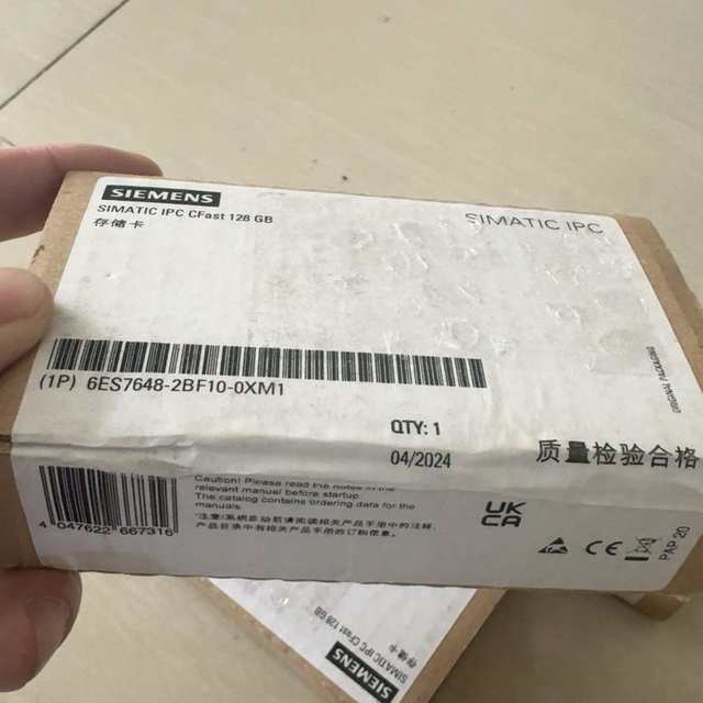6ES7648-2BF10-0XM1 6ES76482BF100XM1 IPC CFast 128GB Card for PLC