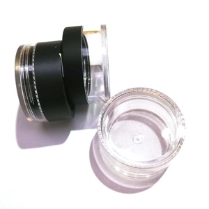 Pot crème cosmétique de visage vide de petite capacité de taille de voyage pour la lotion crème - Product Image 6