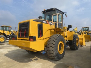 Cargadora de Ruedas LG 856, Cucharón de 3m, Peso Operativo de 18 Toneladas, Peso de la Máquina de 20 Toneladas, Equipo de Construcción Resistente de Color Amarillo, Modelo 2024 - Product Image 4