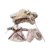 Vêtements pour poupées BJD Ob11 Fantasy Series, jupe florale petite taille, costume à la mode échelle 1/12, P9molly Fresh
