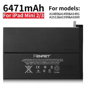 อะไหล่แบตเตอรี่แท็บเล็ตสำหรับ iPad Mini 2/3 A1512 A1489 <span class=keywords><strong>A1490</strong></span> A1599 A1600 6471mAh - Product Image 5